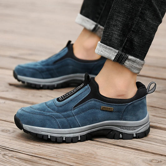 Chaussures de randonnée homme – Suède – Semelle antidérapante – Soutien orthopédique – À enfiler