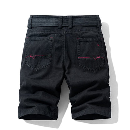 Malthe - Short avec ceinture en plusieurs couleurs