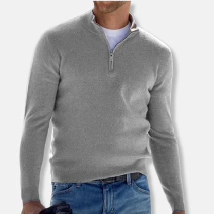 Amélie Pull Ajusté | Fermeture Éclair Pull