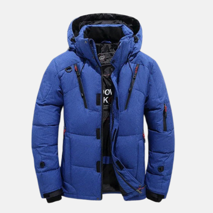 Henri Veste Matelassée | Imperméable Capuche Ajustable Veste