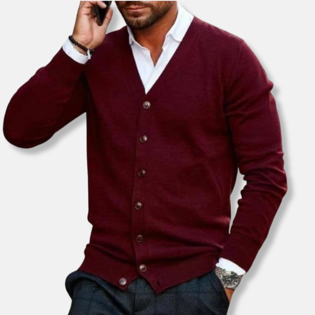 Jacques Cardigan Patte De Boutonnage | Cardigan Classique