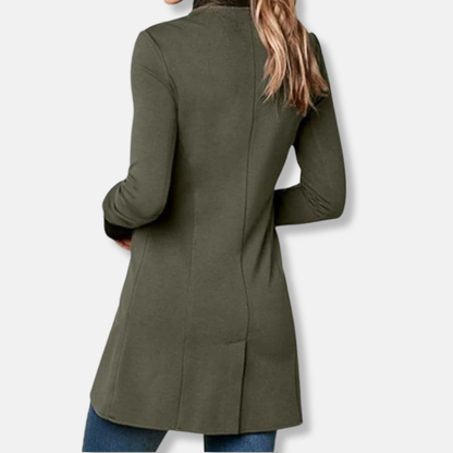 Olivia Cardigan Boutonné Diagonal | Cardigan Femme