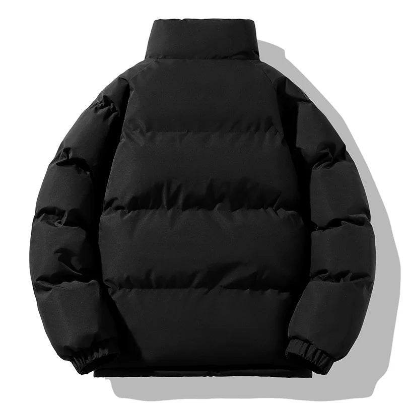 René Puffer Jacket Style Décontracté | Puffer Jacket Doublée de Polaire