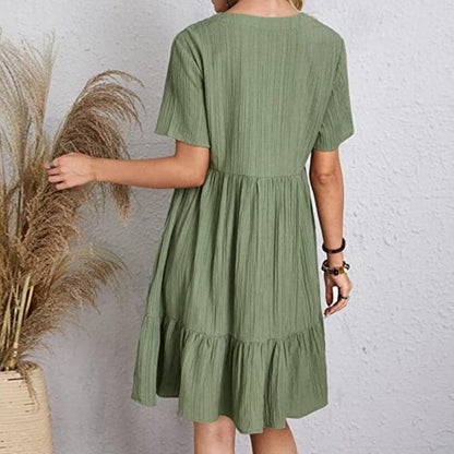 Jolie - Magnifique robe d'été à col V