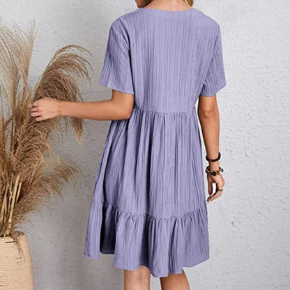 Jolie - Magnifique robe d'été à col V