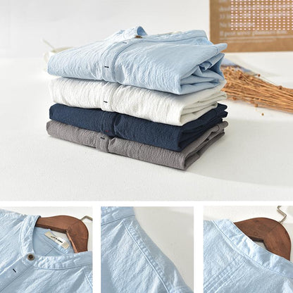 James - Chemise en lin pour hommes