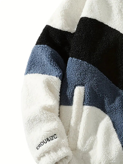 Henri Summit Sherpa Veste Oversize | Bordure en Sherpa Veste