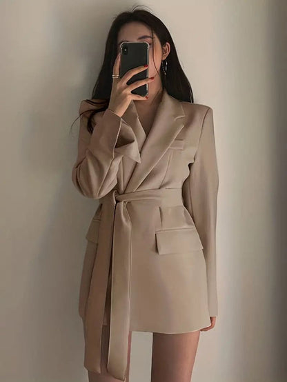 Melly - Manteau blazer de qualité supérieure, coupe chic