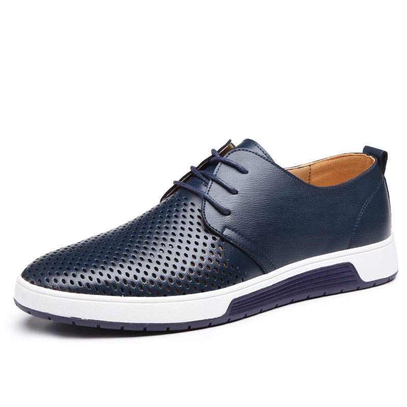 Chaussures Homme - Slip-On Élégant - Cuir Lisse - Semelle Antidérapante Confortable