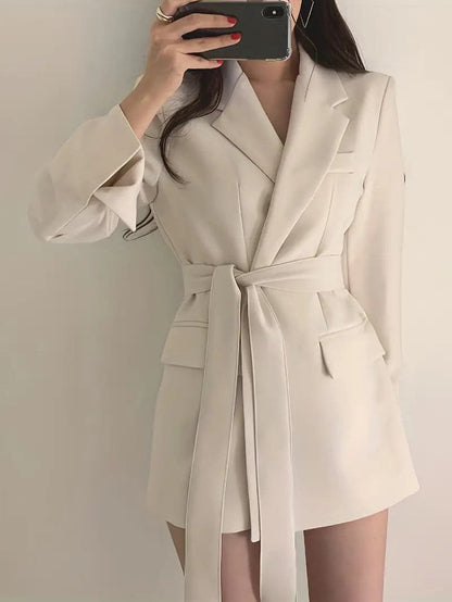 Melly - Manteau blazer de qualité supérieure, coupe chic