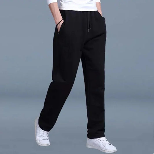 Pantalon de jogging homme – Coupe décontractée – Tissu respirant – Taille élastique