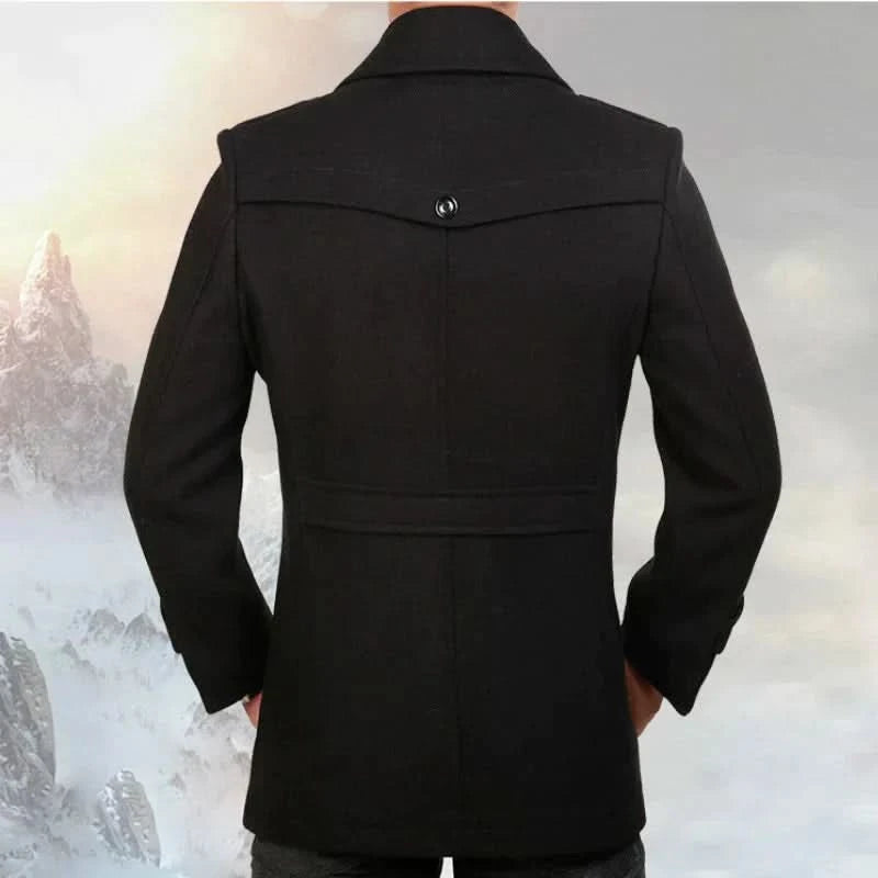 Manteau long élégant, durable et confortable pour hommes