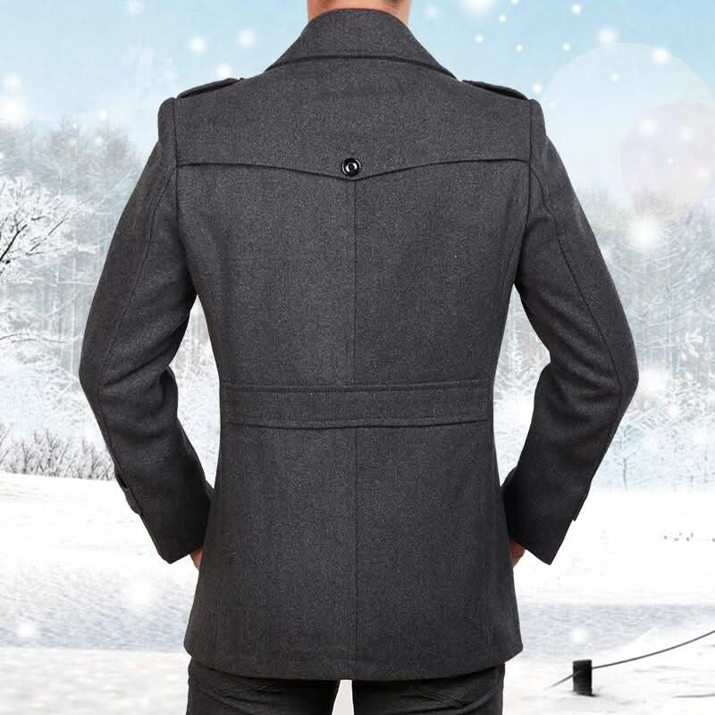 Manteau long élégant, durable et confortable pour hommes