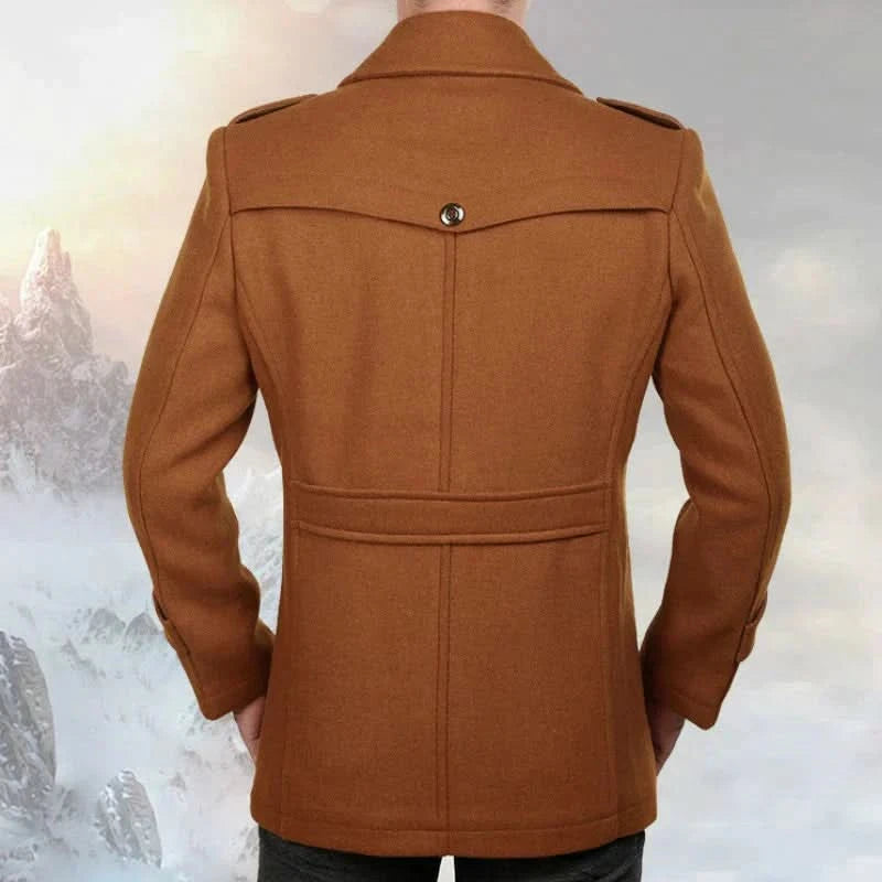 Manteau long élégant, durable et confortable pour hommes