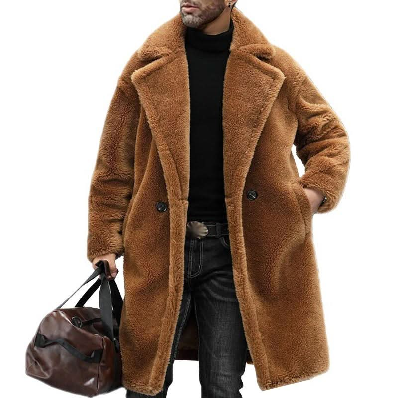 Manteau Teddy Cozy Luxe, élégant et confortable pour hommes