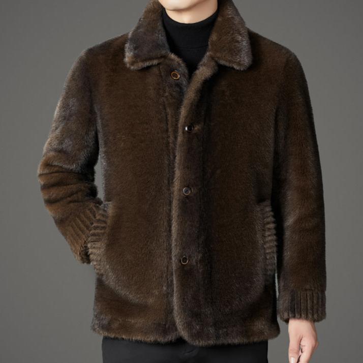 Olivier Manteau Mink | Doux Manteau