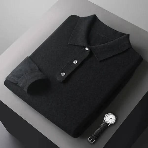 Polo Classique en Tricot, Élégant et Confortable pour Hommes