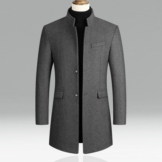 Manteau élégant, chaud, intemporel pour homme