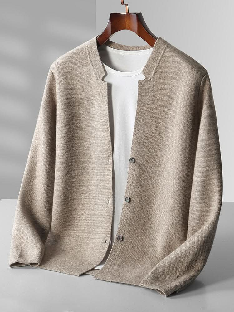 Cardigan Boutonné Confortable, Élégant et Polyvalent pour Hommes