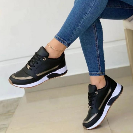 Baskets femme – Maintien voûte plantaire – Semelle amortissante – Respirantes casual