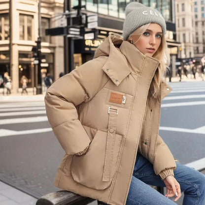Veste d'hiver matelassée confortable, chic et durable pour femme
