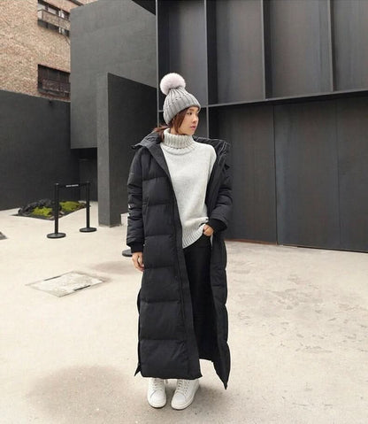 Veste d'hiver élégante, coupe-vent et chaude pour femme