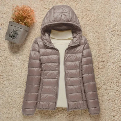 Veste matelassée femme – Coupe régulière – Tissu déperlant – Longueur hanches