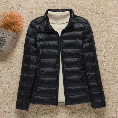 Veste matelassée femme – Coupe régulière – Tissu déperlant – Longueur hanches
