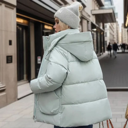 Veste d'hiver matelassée confortable, chic et durable pour femme