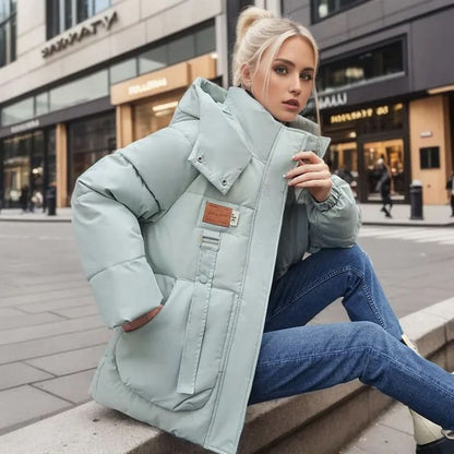 Veste d'hiver matelassée confortable, chic et durable pour femme