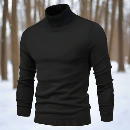 Sophistiqué, Confortable et Polyvalent Pull à Col Roulé pour Hommes