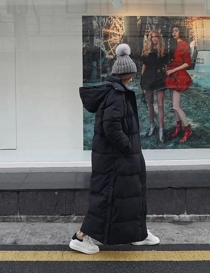 Veste d'hiver élégante, coupe-vent et chaude pour femme