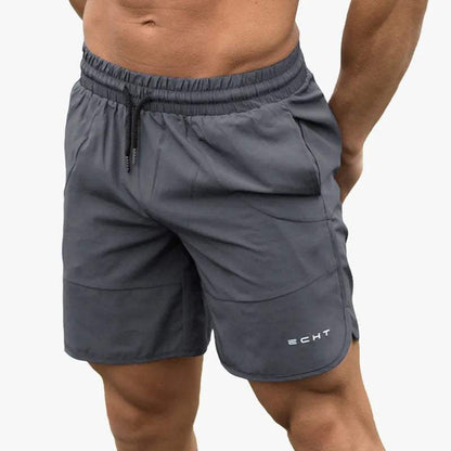 Short de Sport Homme - Taille Élastique avec Cordon - Respirant - Coupe Confortable