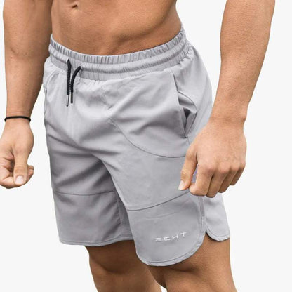 Short de Sport Homme - Taille Élastique avec Cordon - Respirant - Coupe Confortable