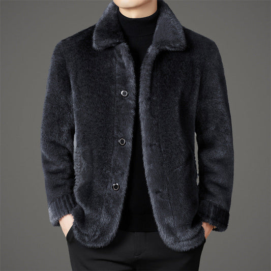 Olivier Manteau Mink | Doux Manteau