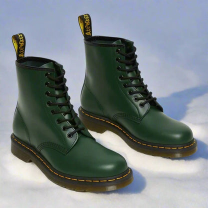 Bottes de Combat en Cuir - Semelle Antidérapante - Lacets Hauts - Confort Durable