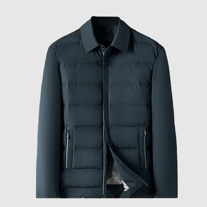 Veste matelassée homme – Coupe ajustée – Déperlante légère – Fermeture zippée