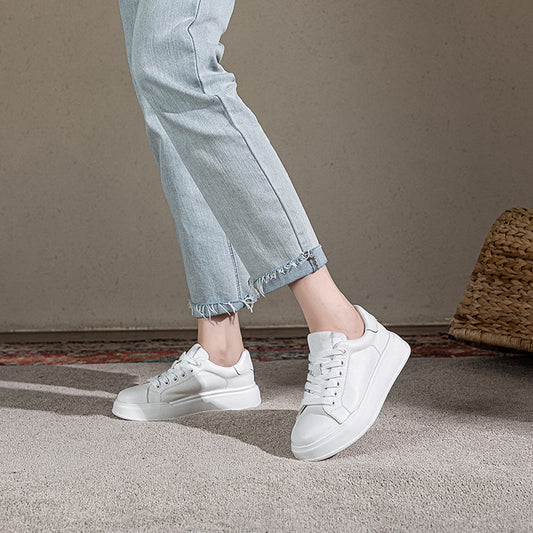Baskets femme – Design orthopédique – Coupe fine – Semelle plateforme confortable