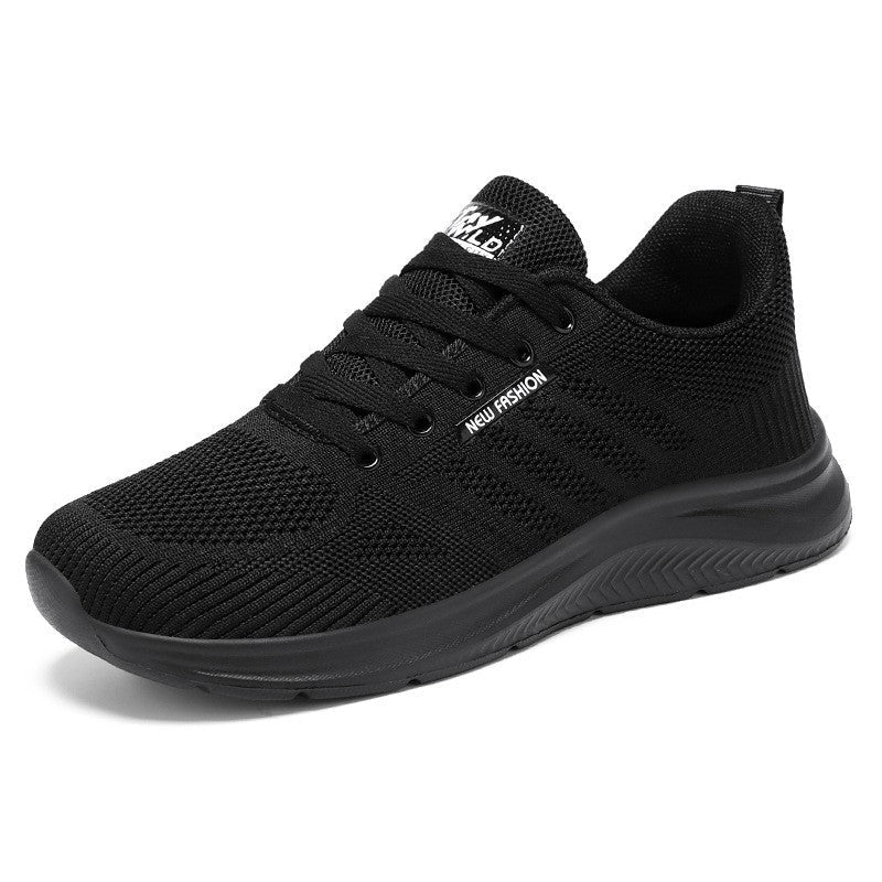 Chaussures de running femme – Maille respirante – Semelle amortissante – Basse à lacets