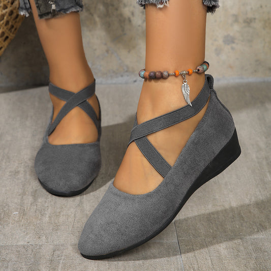 Ballerines femme - Bout pointu - Brides élastiques - Confort chic et tendance