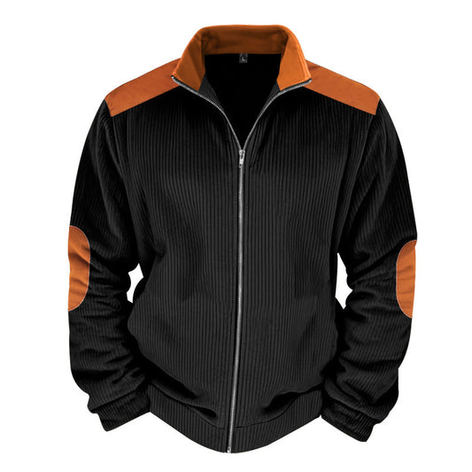 Veste matelassée homme – Coupe droite – Zippée – Style sportif à empiècements contrastés