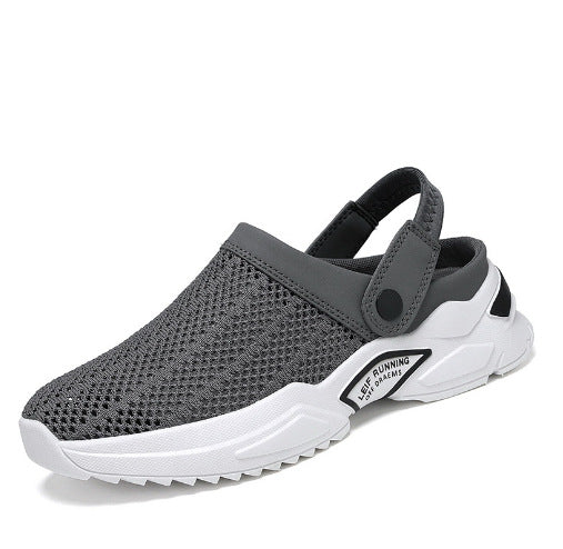 Sandales orthopédiques homme – Bout fermé – Maille respirante – Bride ajustable