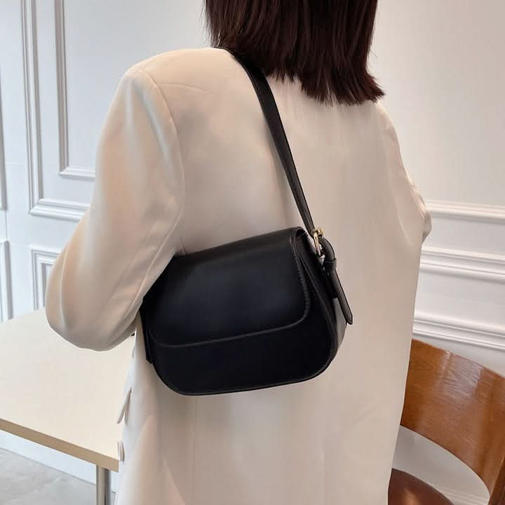 Sac à Bandoulière Classique Marron, Élégant, Pratique et Intemporel pour Femme