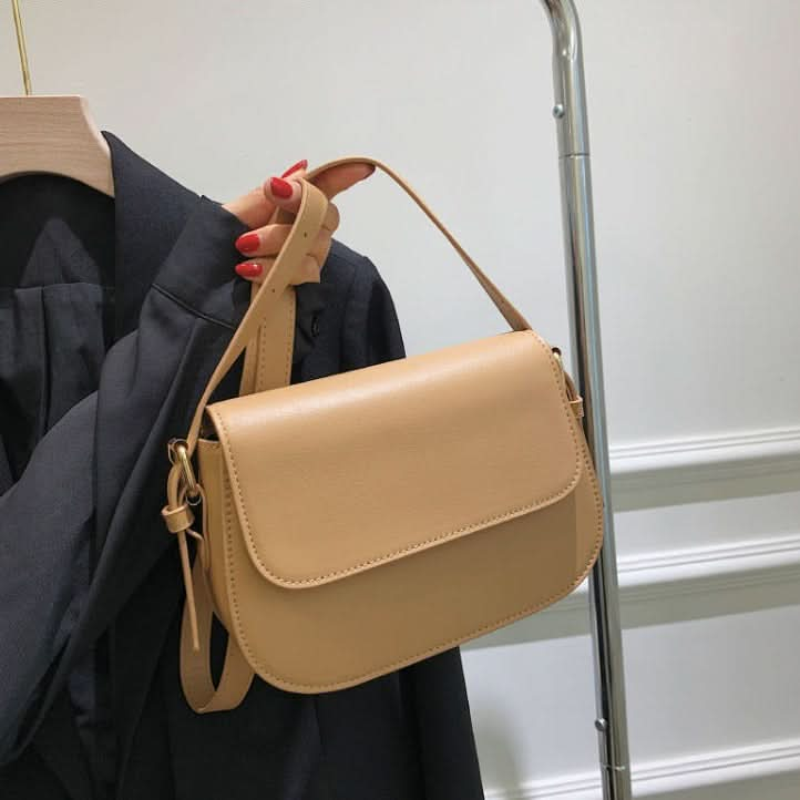 Sac à Bandoulière Classique Marron, Élégant, Pratique et Intemporel pour Femme