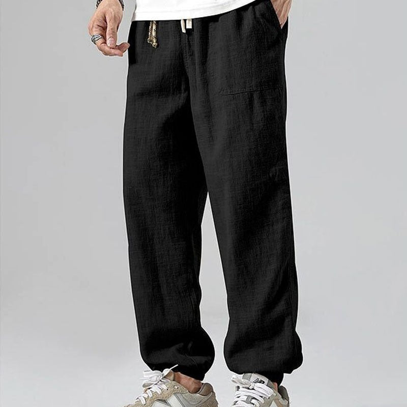 Pantalon Jogger Homme – Coupe Décontractée – Tissu Respirant – Taille Élastique