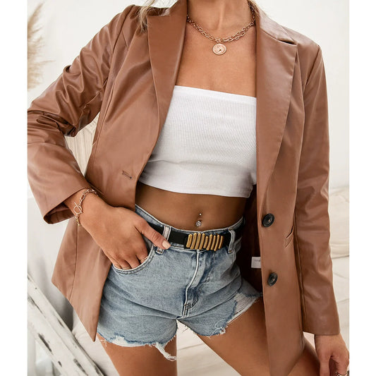 Manteau trench femme – Coupe slim – Longueur mi-cuisse – Col à revers classique