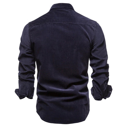 Sacha - Chemise décontractée en velours côtelé