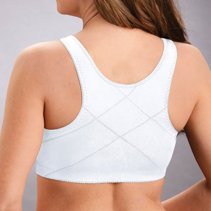 Soutien-gorge femme – Maintien doux – Fermeture frontale – Coupe couvrante – Tissu respirant