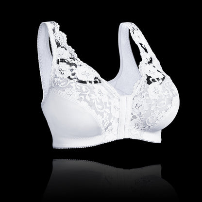 Soutien-gorge femme – Maintien doux – Fermeture frontale – Coupe couvrante – Tissu respirant
