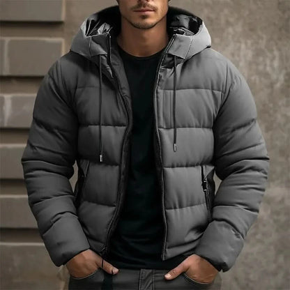 Chaud, sophistiqué et fonctionnel doudoune classique pour homme